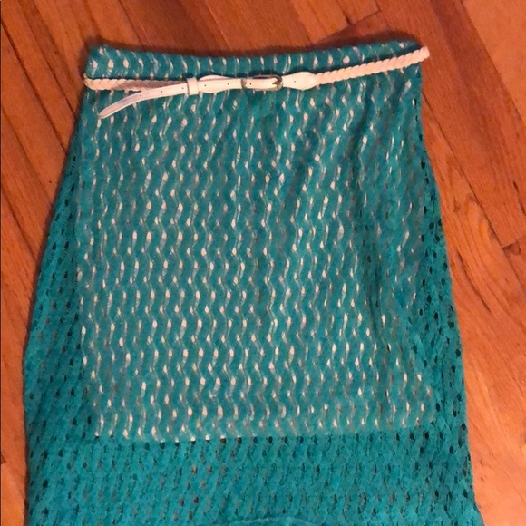 Sanctuary clothing high low skirt with belt - Picture 2 of 4